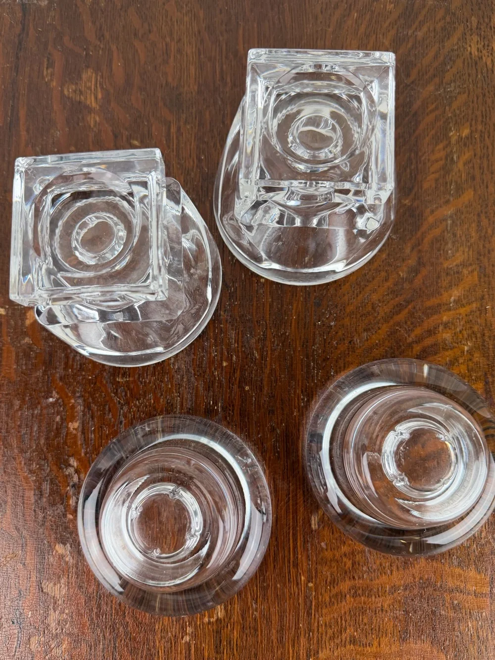 Source Unknown Clear Glass Dessert & Serving Bowls - Set of 4